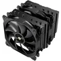 Hiditec C40 Pro Ventilador Disipador Doble Torre 140mm 6 Heatpipes 290W TDP LGA1851 AM5
